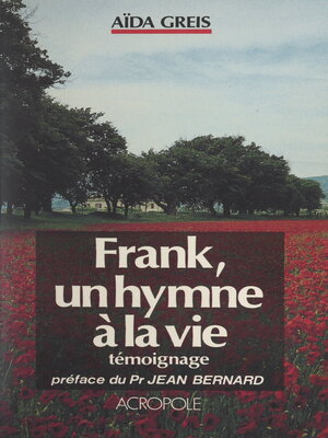 cover image of Frank, un hymne à la vie